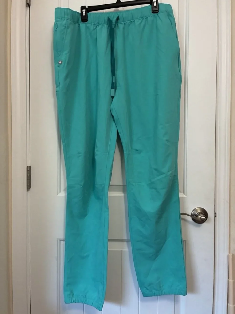 Figs Naga Jogger W/Aya Logo In Teal Size 2 XLT 38” x 34”